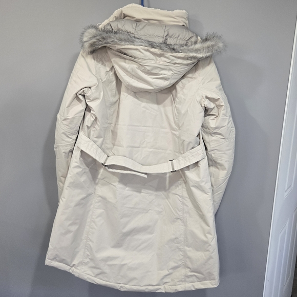 🐢 NWT Columbia Women’s Icelandite Turbodown Jacket Cream XL - Picture 14 of 17